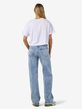 Product image thumbnail - SHORT SLEEVED SEMI CROPPED TOP, Bright White | 4