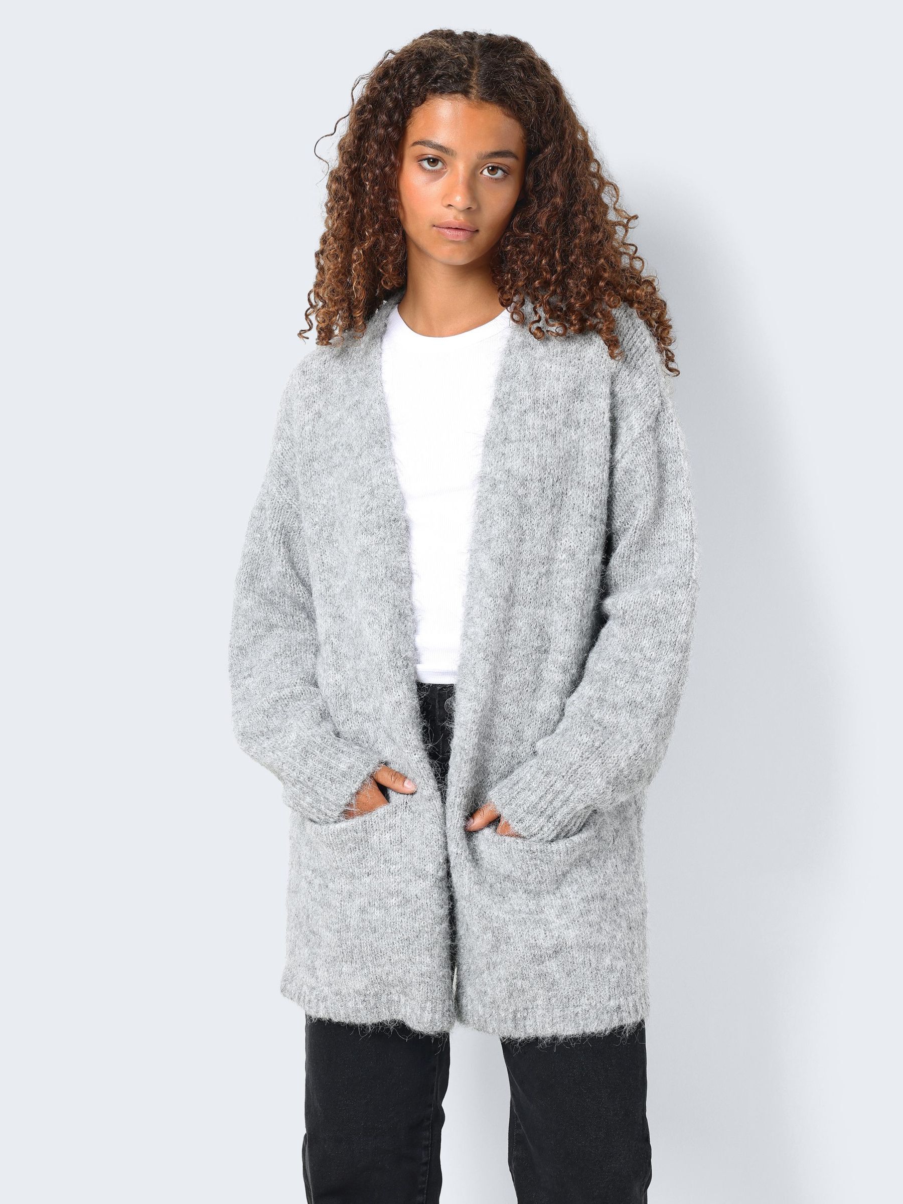 Long polyester best sale cardigan