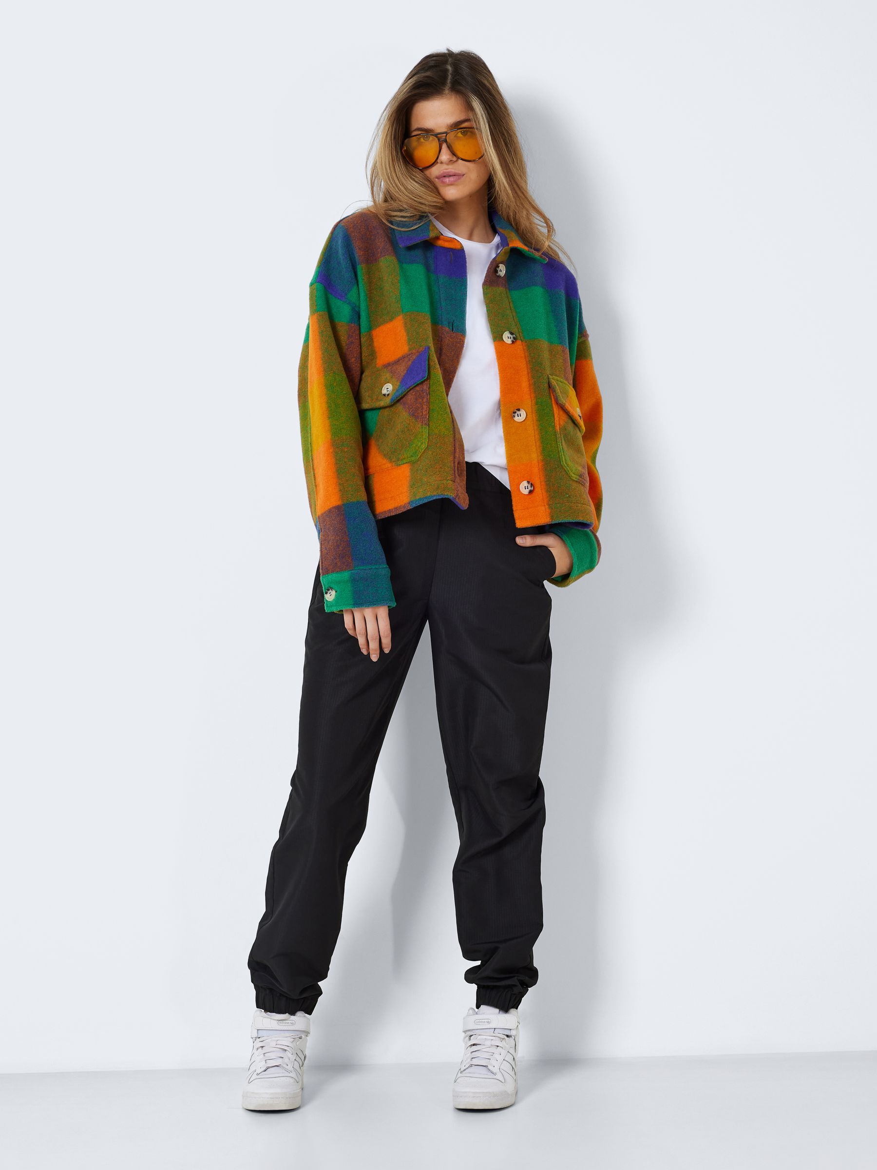 A short jacket brightly coloured clearance