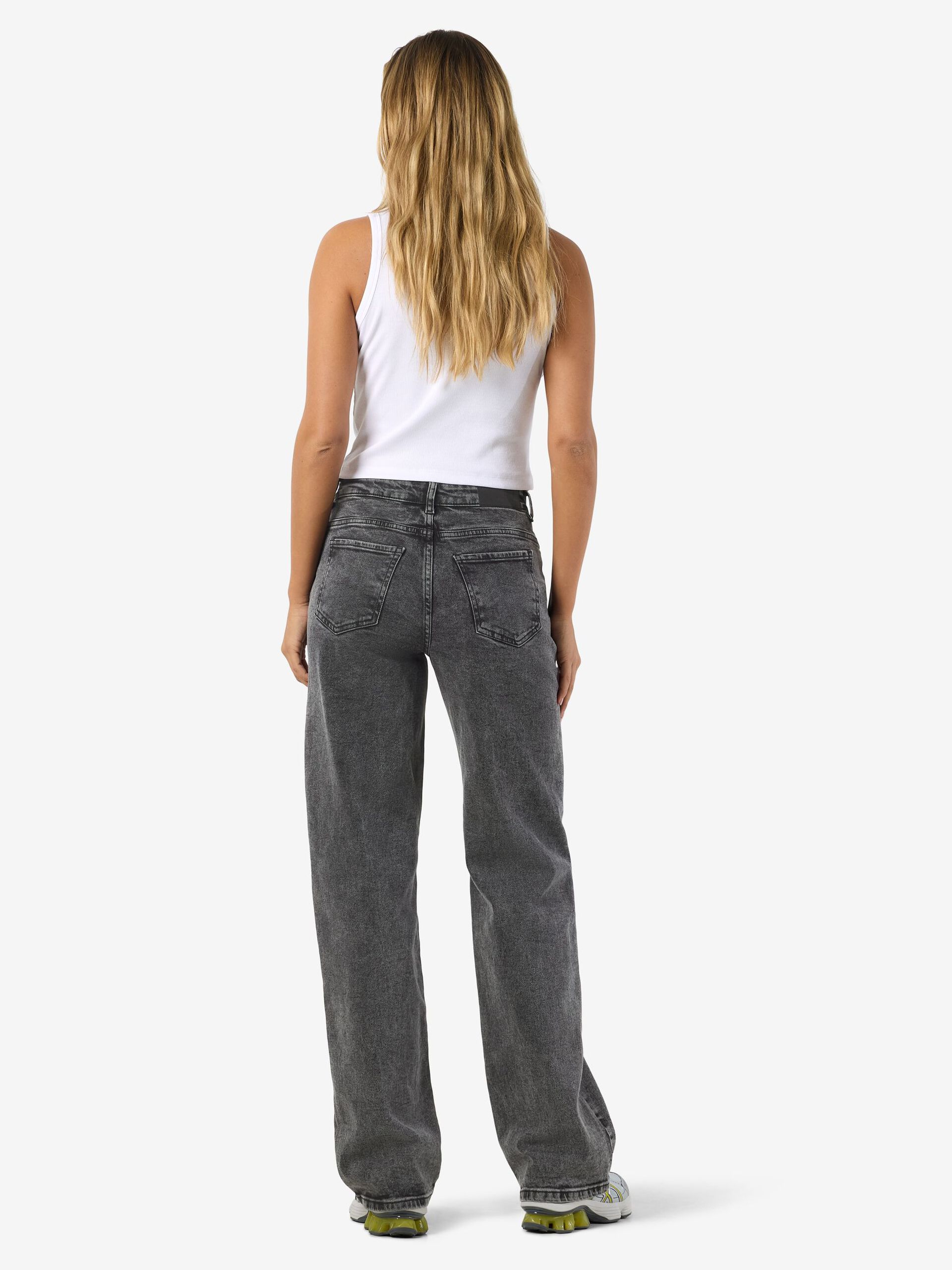 Carousel image - NMYOLANDA JEAN DROIT, Dark Grey Denim | 3