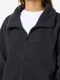 Product image thumbnail - RELAXED FLEECE JACKET, Obsidian | 5