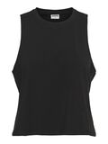 Noisy May CROPPED TOP UDEN ÆRMER, Black, highres - 27015303_Black_001.jpg