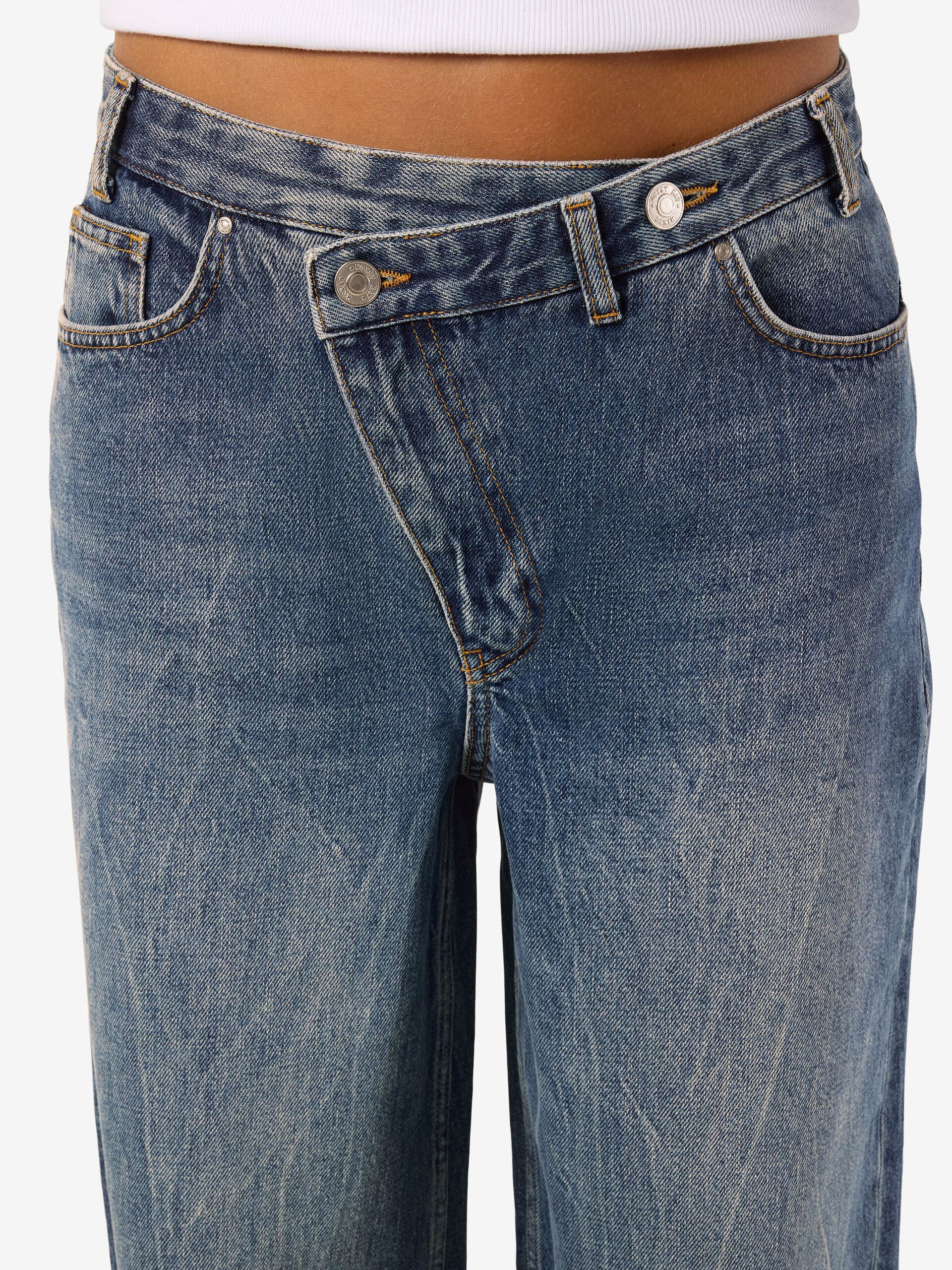 Carousel image - NMSABINE WIDE FIT -FARKUT, Medium Blue Denim | 5