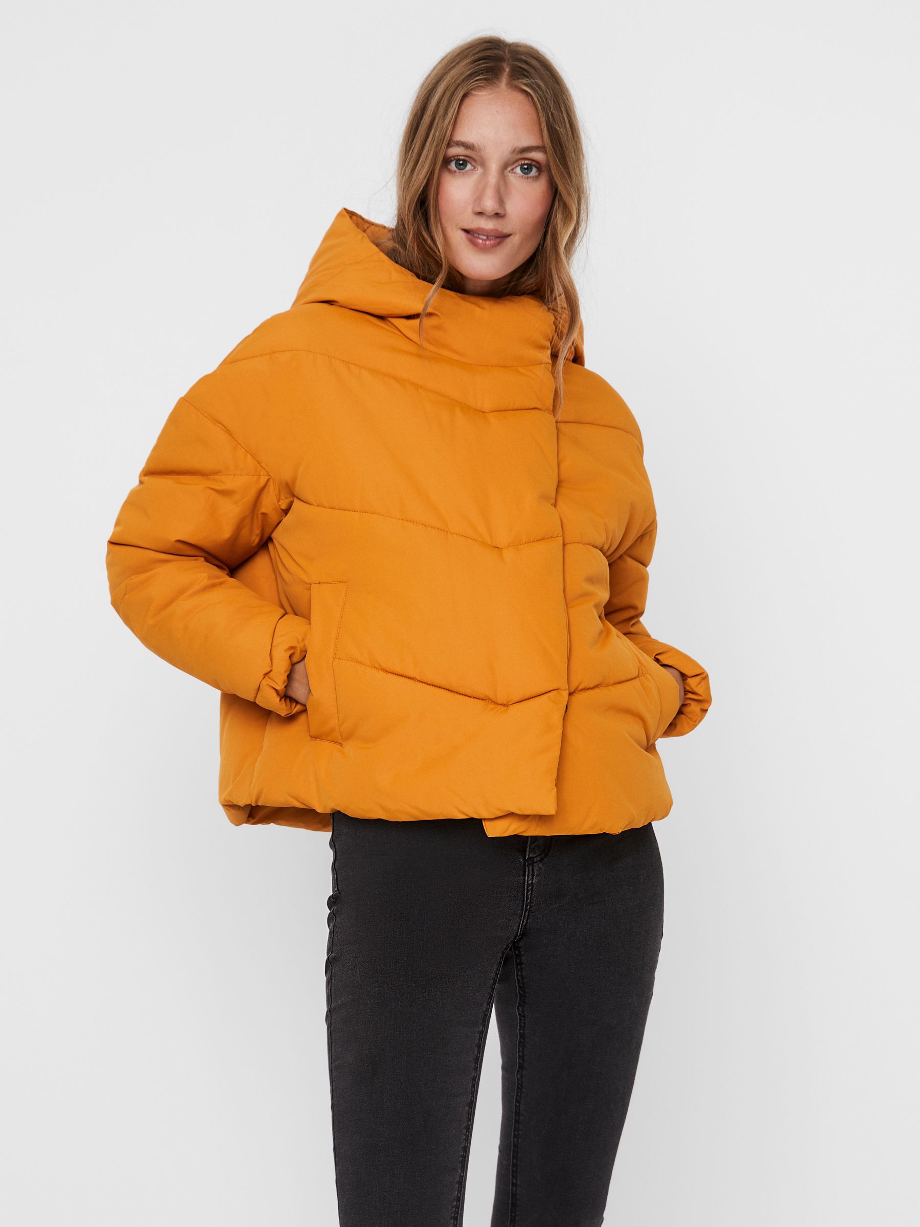 Noisy may deals padded jacket