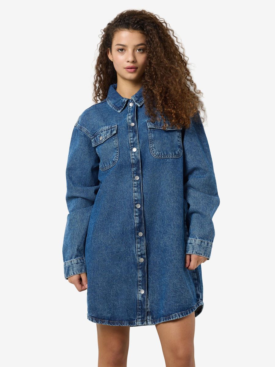 Noisy May NMALVA DENIM DRESS, Medium Blue Denim, highres - 27031370_MediumBlueDenim_003.jpg
