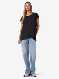 Product image thumbnail - OVERSIZED T-SHIRT, Black | 4