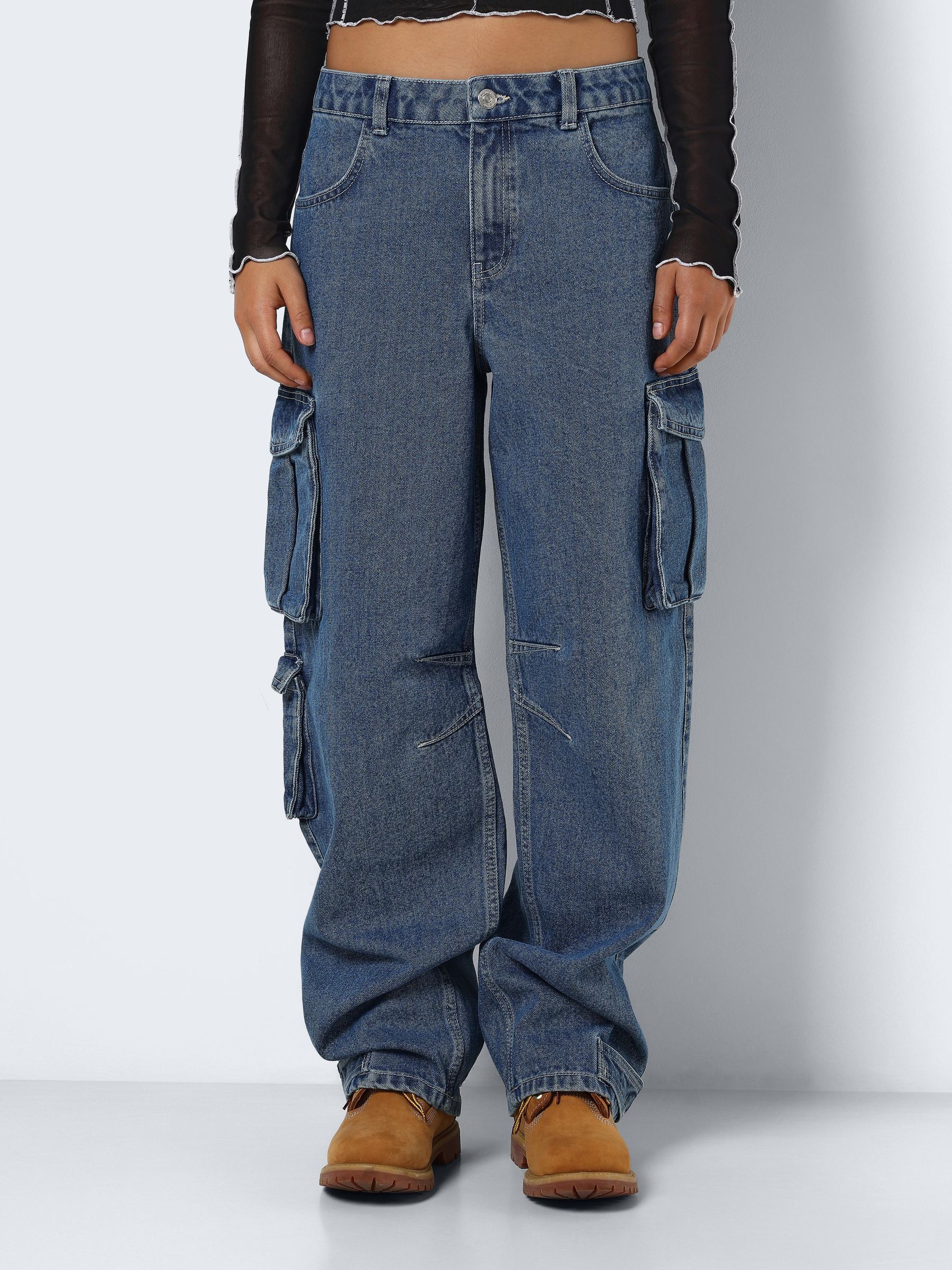 Cargo blue hotsell jeans womens