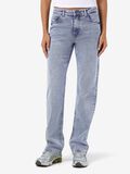 Product image thumbnail - NMMONICA STRAIGHT FIT JEANS, Light Blue Denim | 1