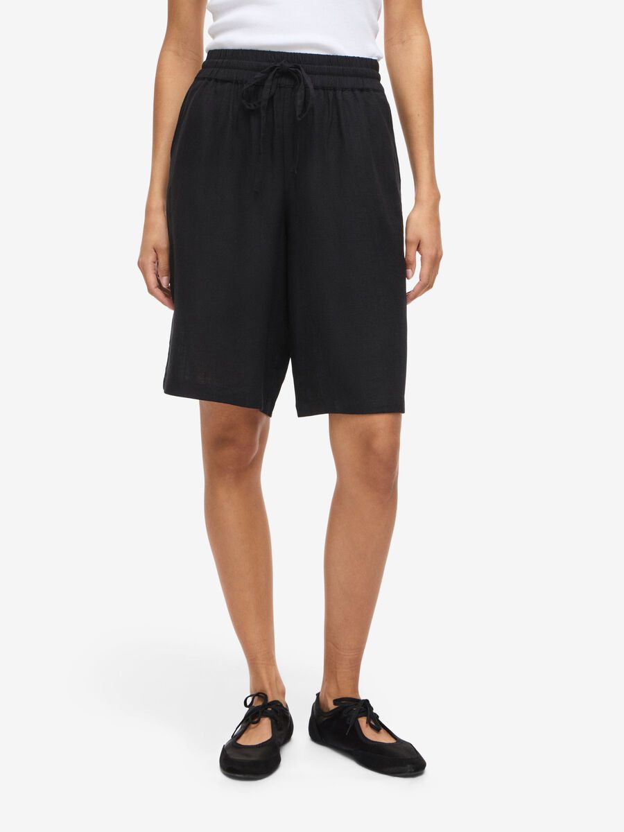 Product tile image - NMLEILANI BERMUDASHORTS, Black | 27036433_Black