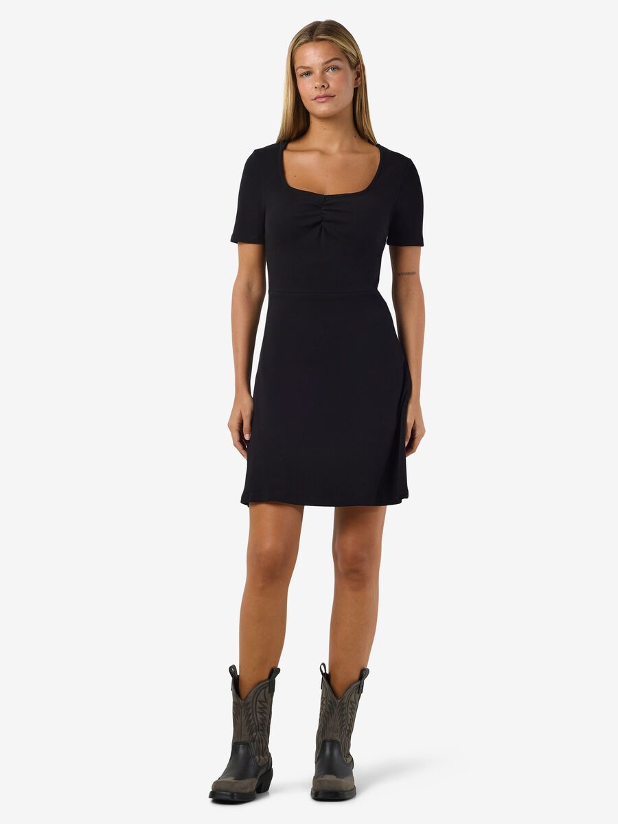 Carousel image - VESTIDO MINI, Black | 4