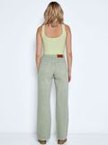 Noisy May NMAMANDA NATURAL DYED MID-RISE JEANS, Fog Green, highres - 27021001_FogGreen_005.jpg