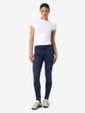 Noisy May NMCALLIE SKINNY FIT-JEANS, Dark Blue Denim, highres - 27031755_DarkBlueDenim_007.jpg