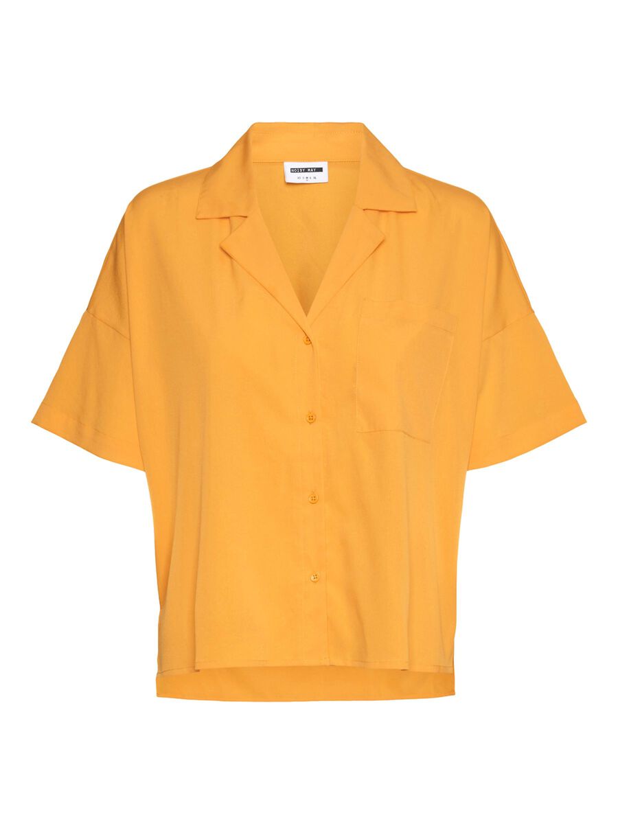 Noisy May SHORT SLEEVED SHIRT, Radiant Yellow, highres - 27021014_RadiantYellow_001.jpg