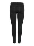 Noisy May NMJEN NORMAL WAISTED SKINNY FIT JEANS, Black, highres - 27030582_Black_002.jpg