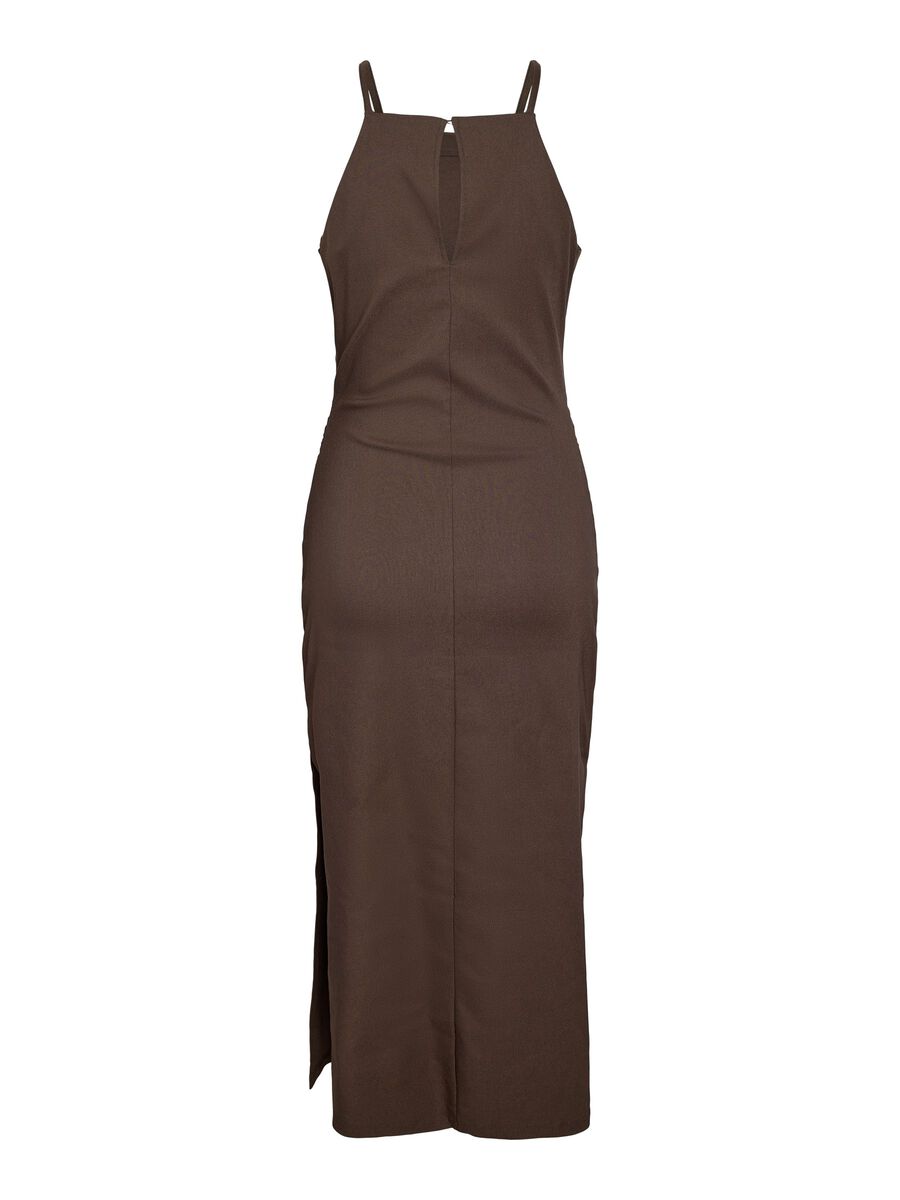 Carousel image - NMWAYNE MIDI DRESS, Chocolate Brown | 2