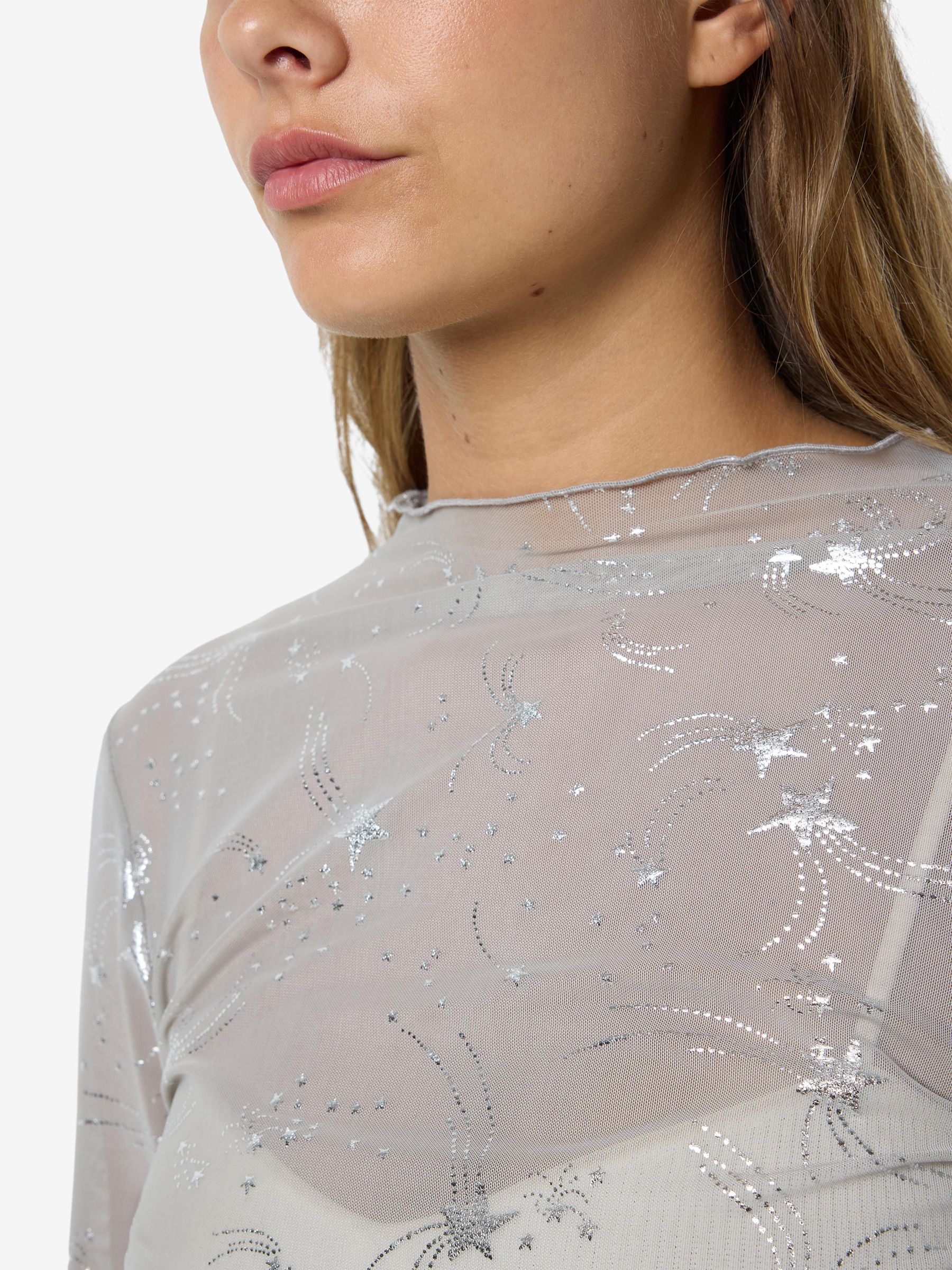 MESH TOP Grey NOISY MAY