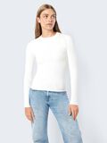 Noisy May LONG SLEEVED KNITTED PULLOVER, Sugar Swizzle, highres - 27020928_SugarSwizzle_003.jpg