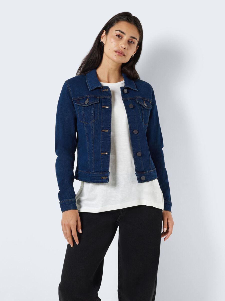 Noisy May SHORT DENIM JACKET, Dark Blue Denim, highres - 27001163_DarkBlueDenim_966997_007.jpg