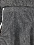 Product image thumbnail - KNITTED MINI SKIRT, Medium Grey Melange | 5