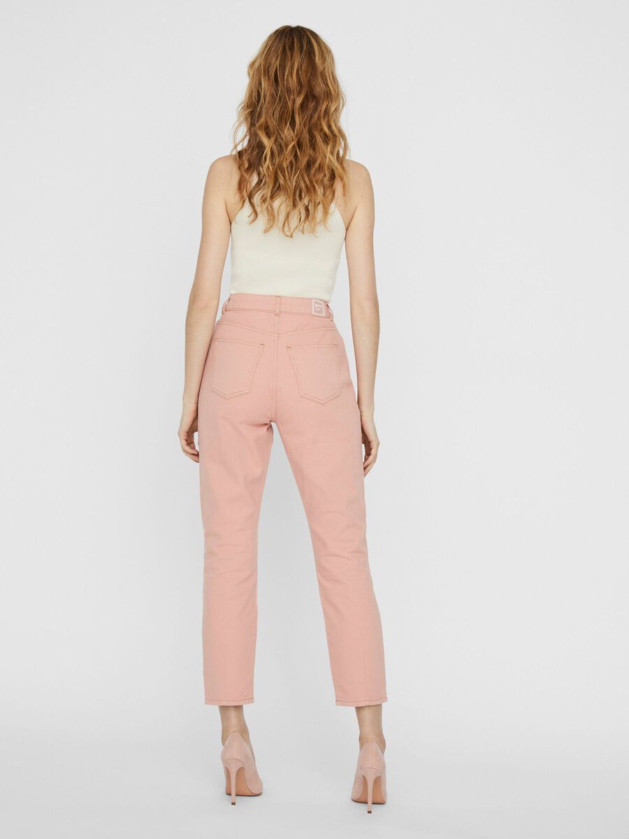 Noisy May NMISABEL HÖGA MOM-JEANS, Silver Pink, highres - 27011489_SilverPink_004.jpg