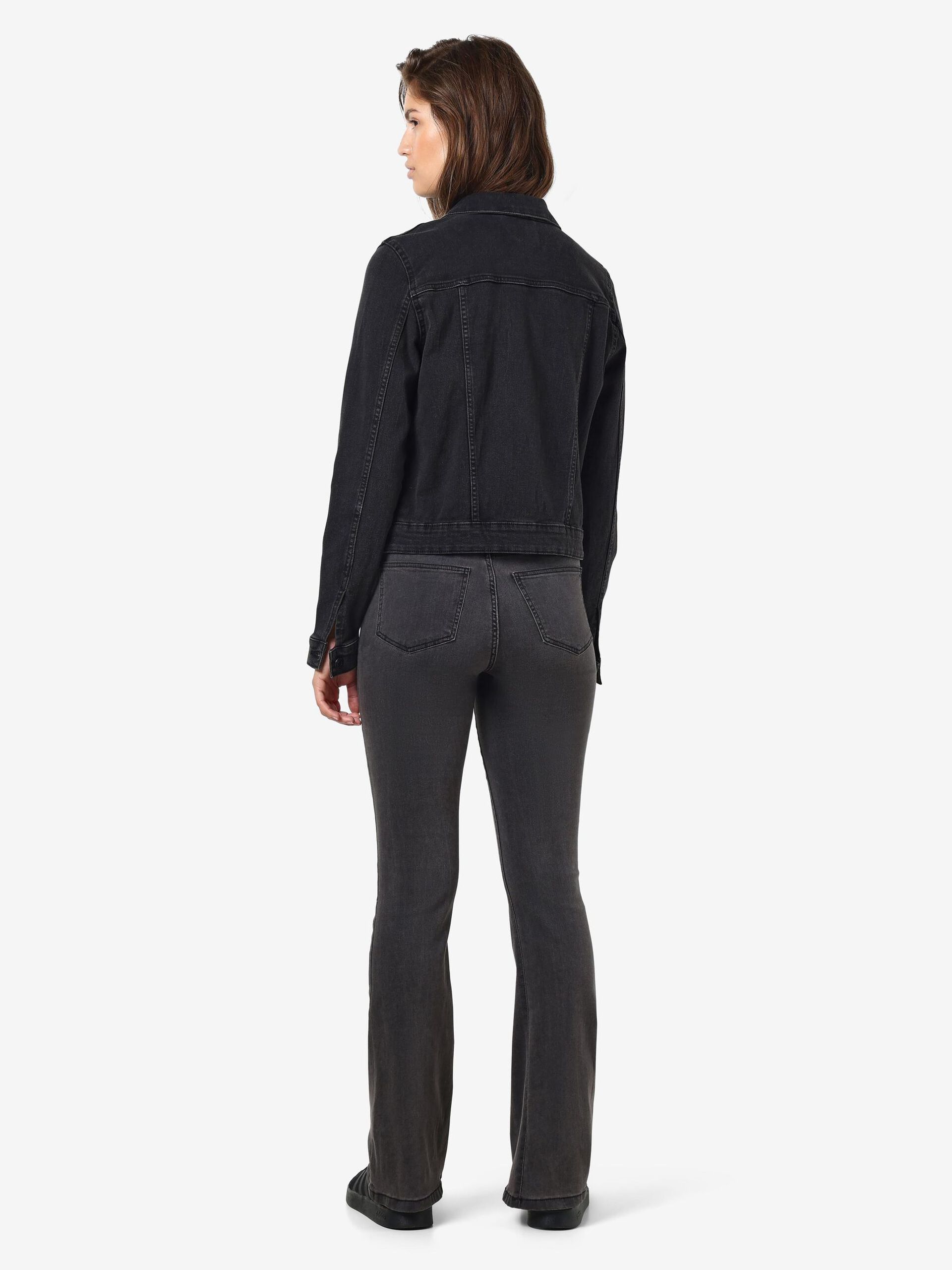 Carousel image - KORT DENIMJAKKE, Black | 3