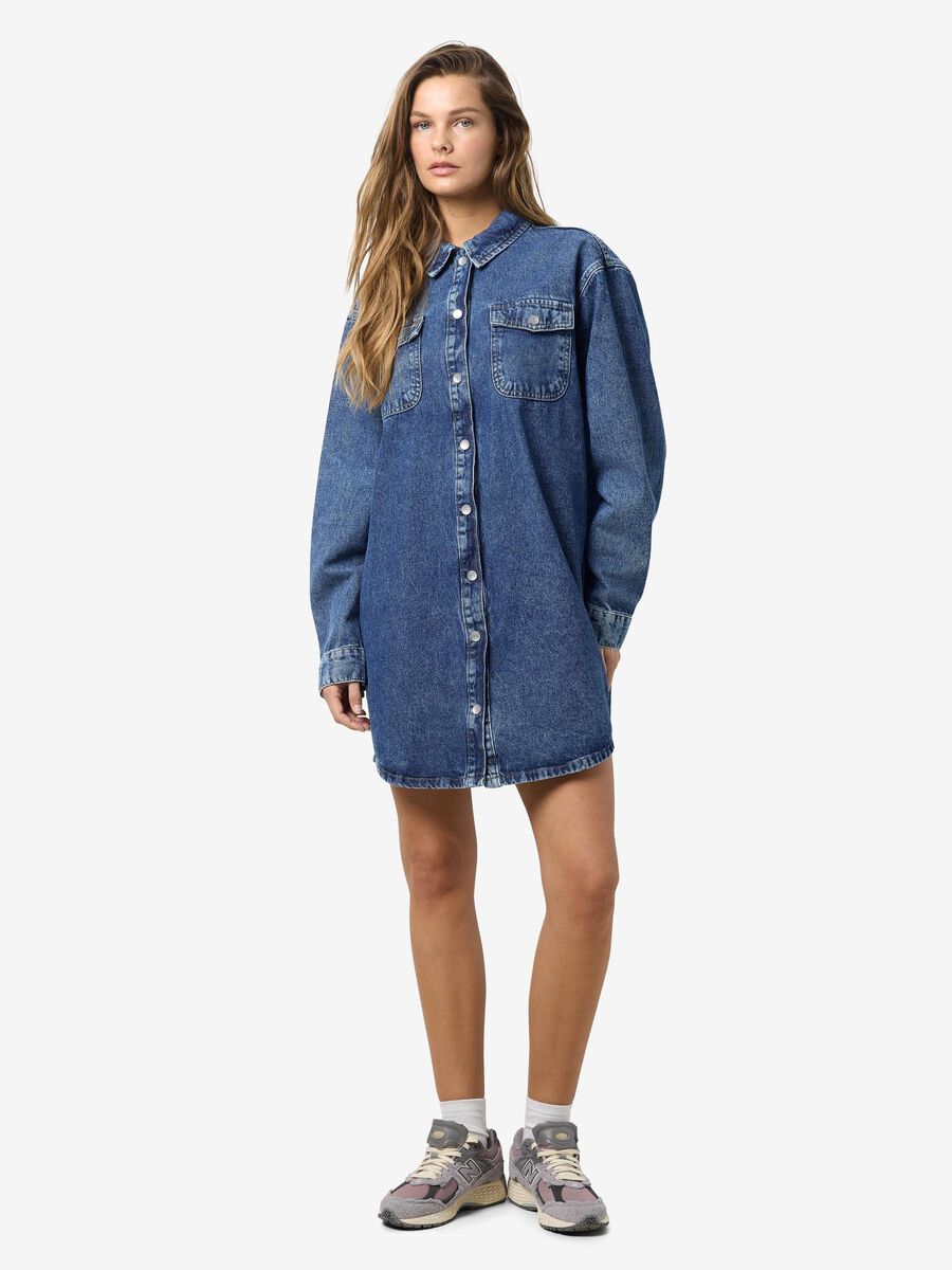 Noisy May NMALVA DENIM DRESS, Medium Blue Denim, highres - 27031370_MediumBlueDenim_007.jpg