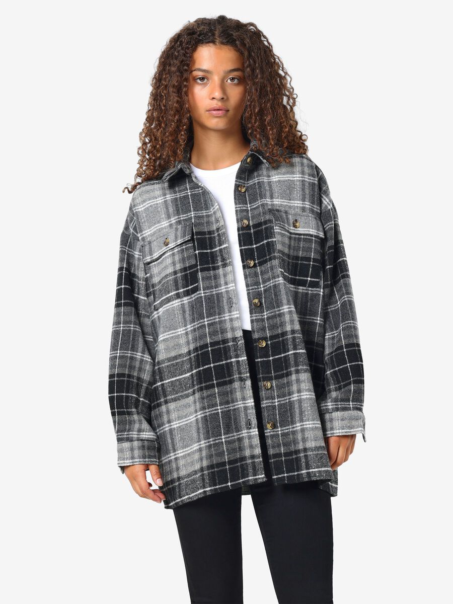 Carousel image - LOOSE FIT SHIRT, Black | 1