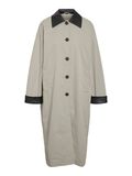 Product image thumbnail - STATEMENT LONG COAT, Silver Lining | 2