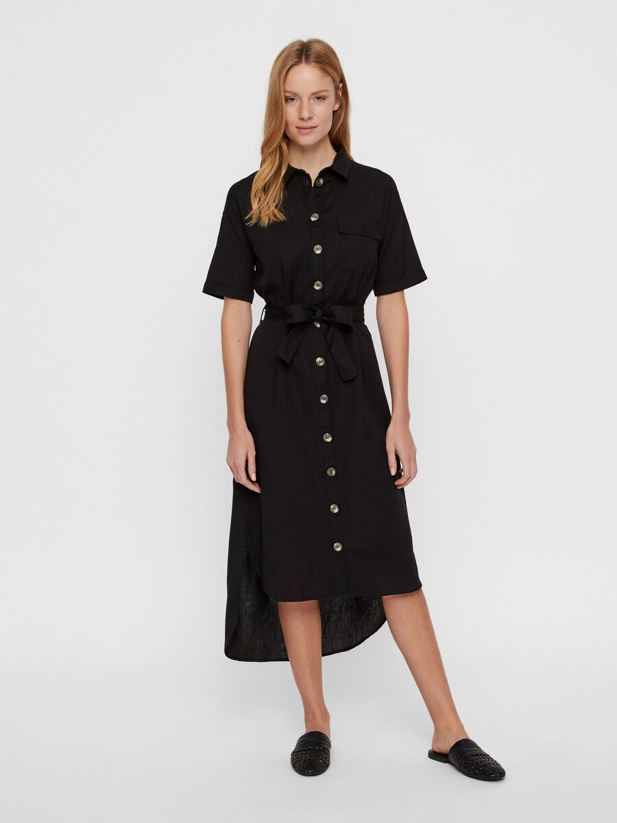 Noisy May CHEMISE LONGUE ROBE, Black, highres - 27007586_Black_003.jpg