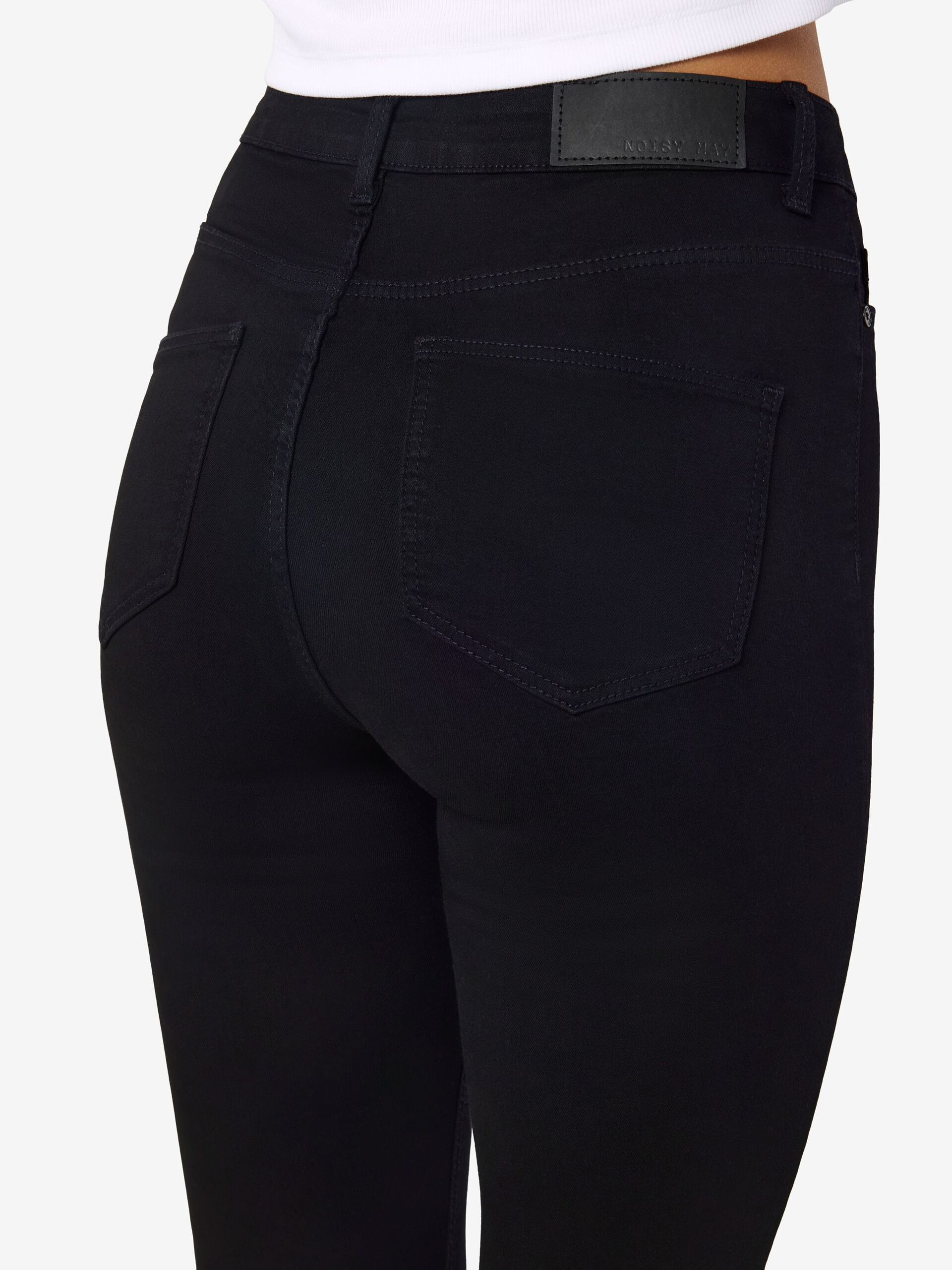 Carousel image - NMCALLIE SKINNY FIT JEANS, Black Denim | 8