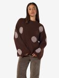 Product image thumbnail - NMSUTTON JUMPER, French Roast | 6