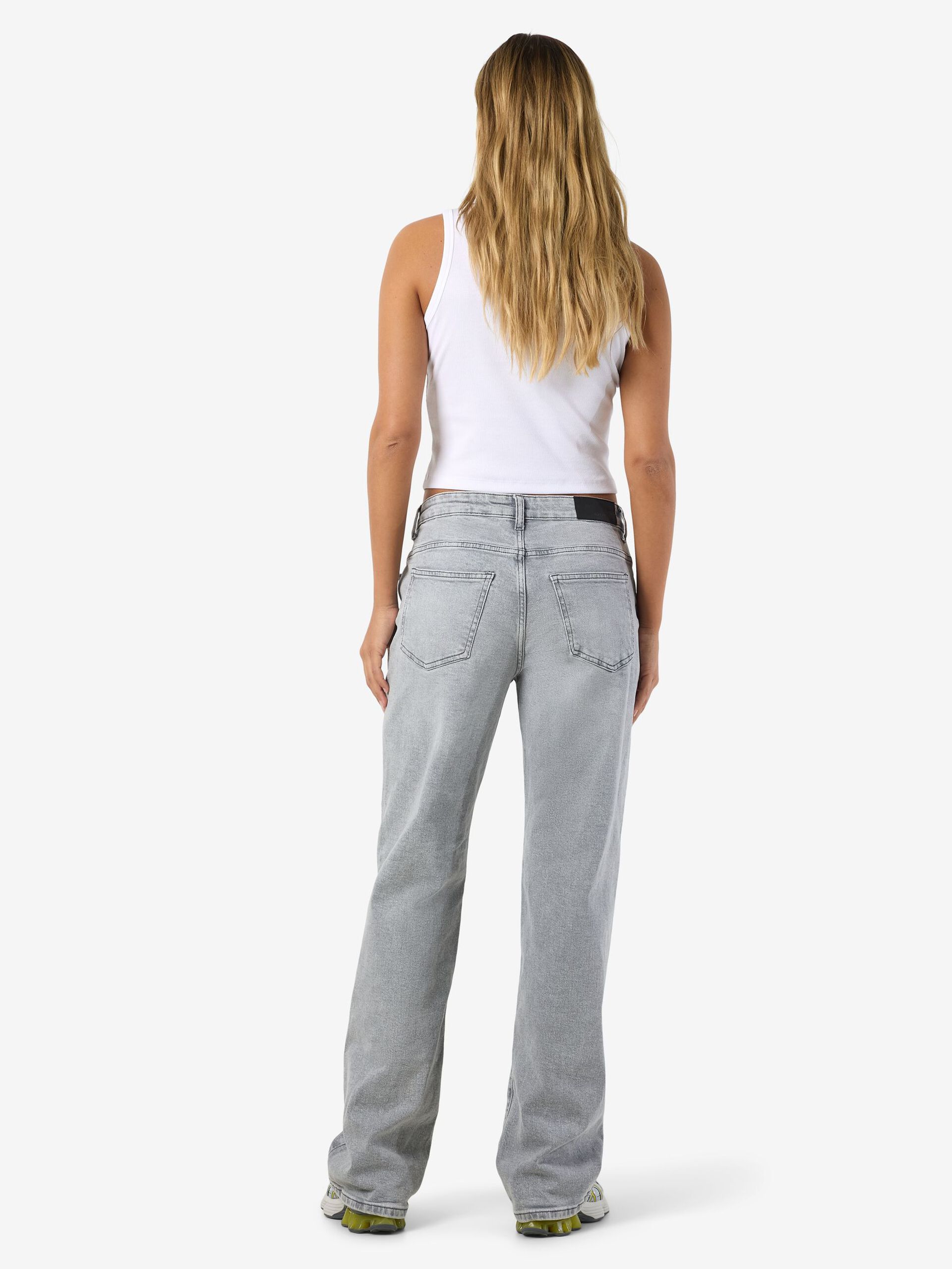 Carousel image - JEANS STRAIGHT FIT, Light Grey Denim | 3
