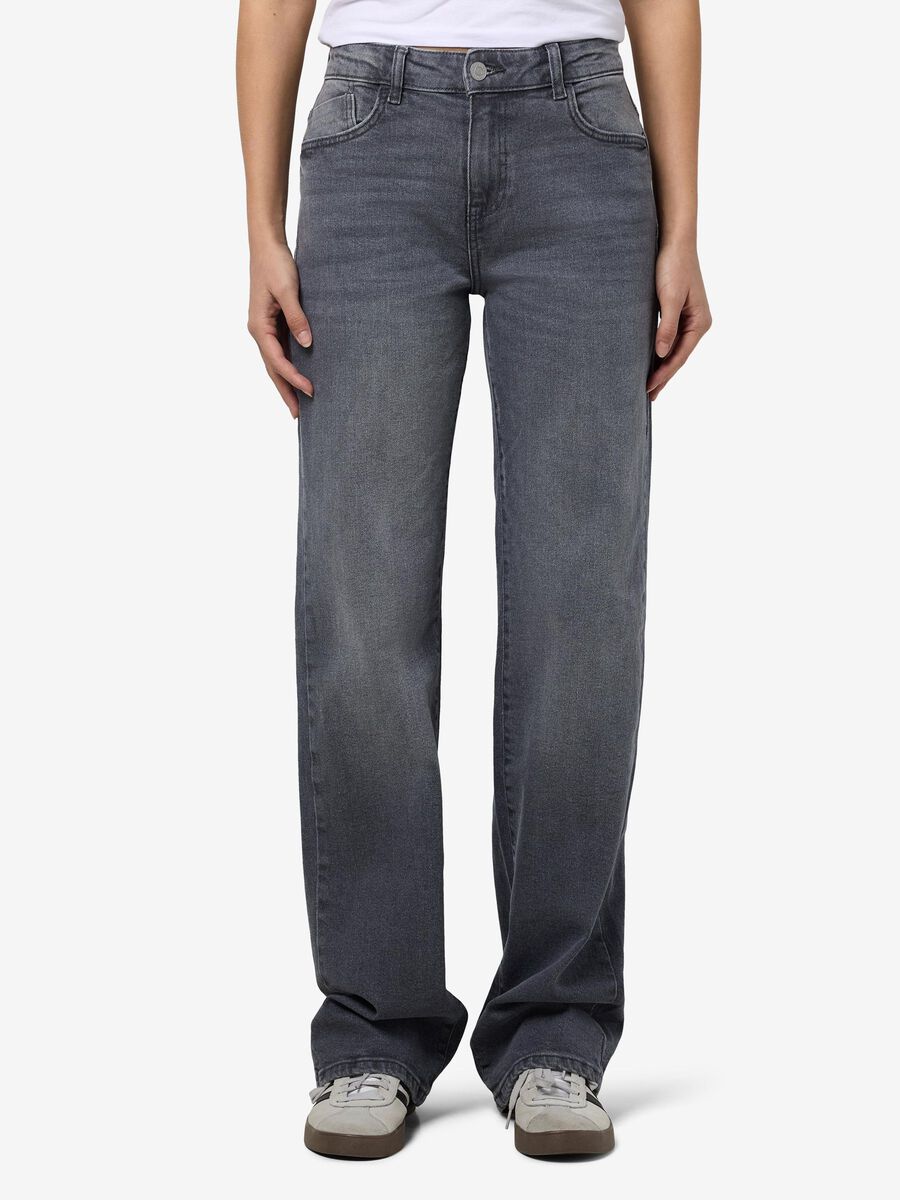 Noisy May NMYOLANDA JEANS MED VIDE BEN, Dark Grey Denim, highres - 27030419_DarkGreyDenim_003.jpg