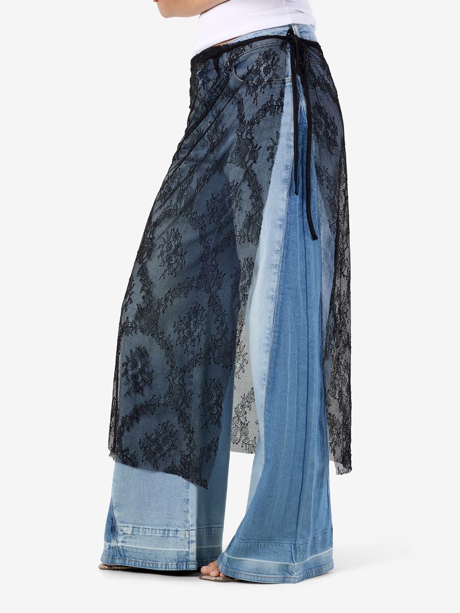 Product tile image - NMLUCIA KANT WIKKELROK, Black | 27038112_Black