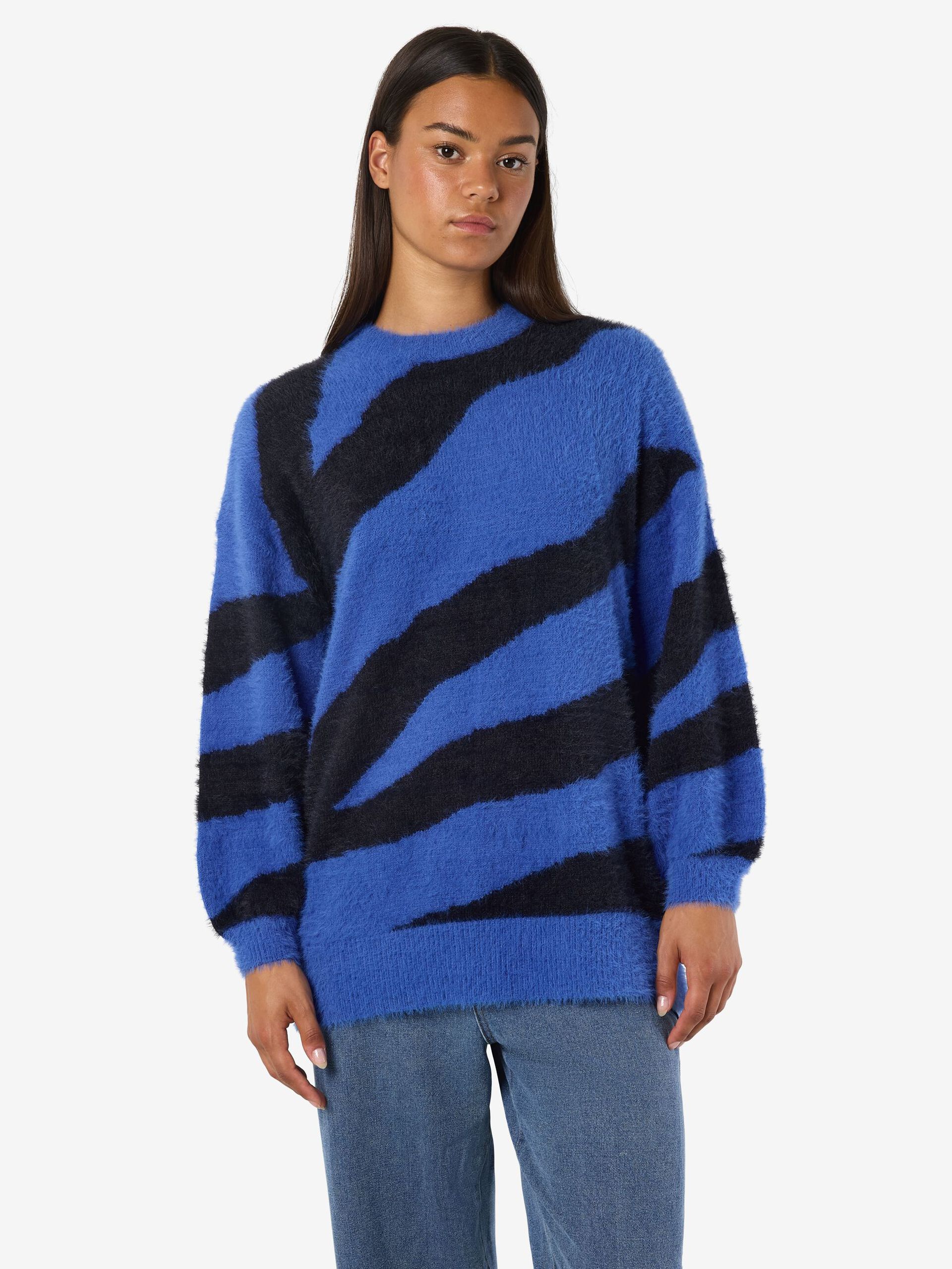 Carousel image - COUPE AMPLE PULL EN MAILLE, Lapis Blue | 6
