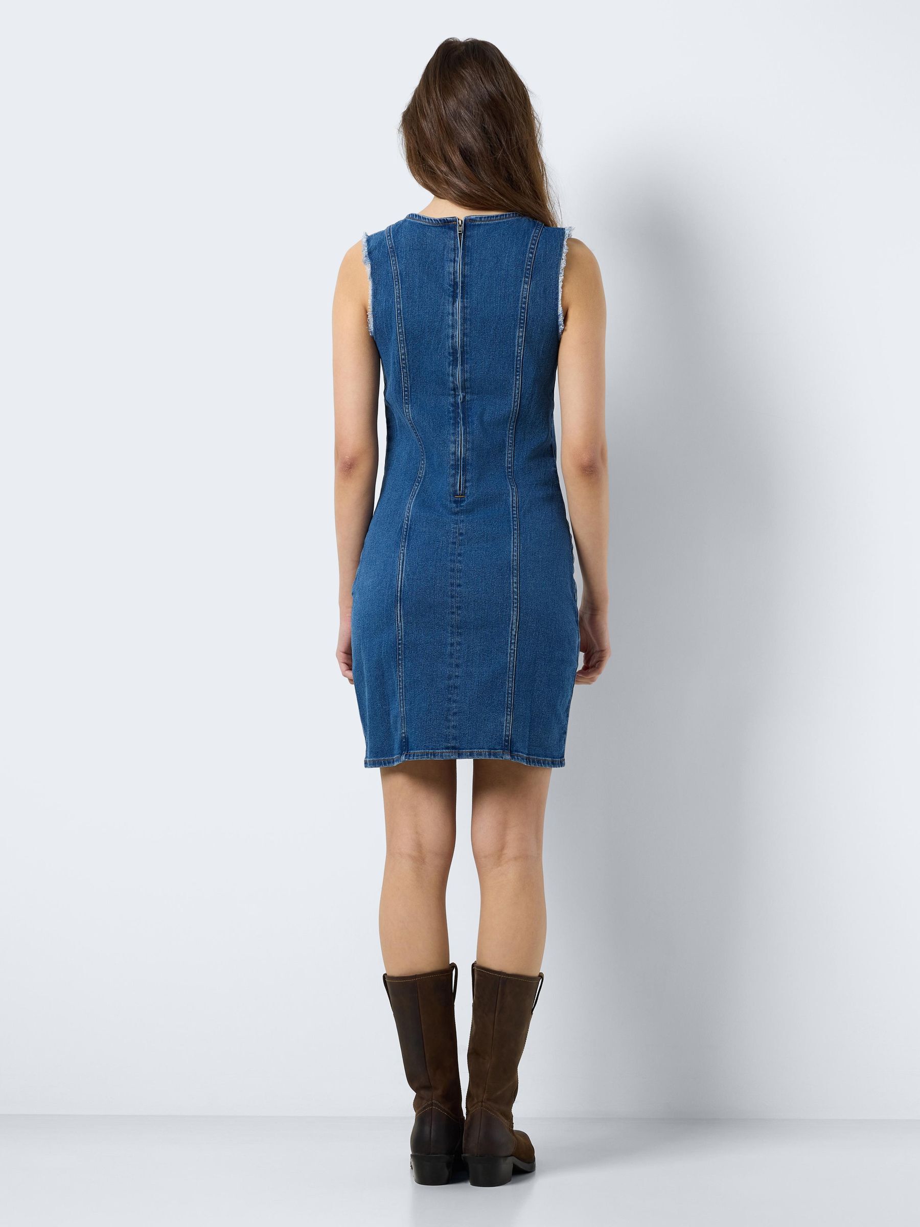 SANS MANCHES ROBE EN JEAN Bleu NOISY MAY
