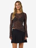 Product image thumbnail - KORONKA TOP, Chocolate Brown | 1