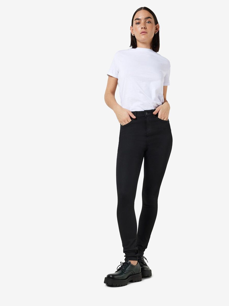 Noisy May NMCALLIE - À TAILLE HAUTE JEAN SKINNY, Black, highres - 27024308_Black_007.jpg
