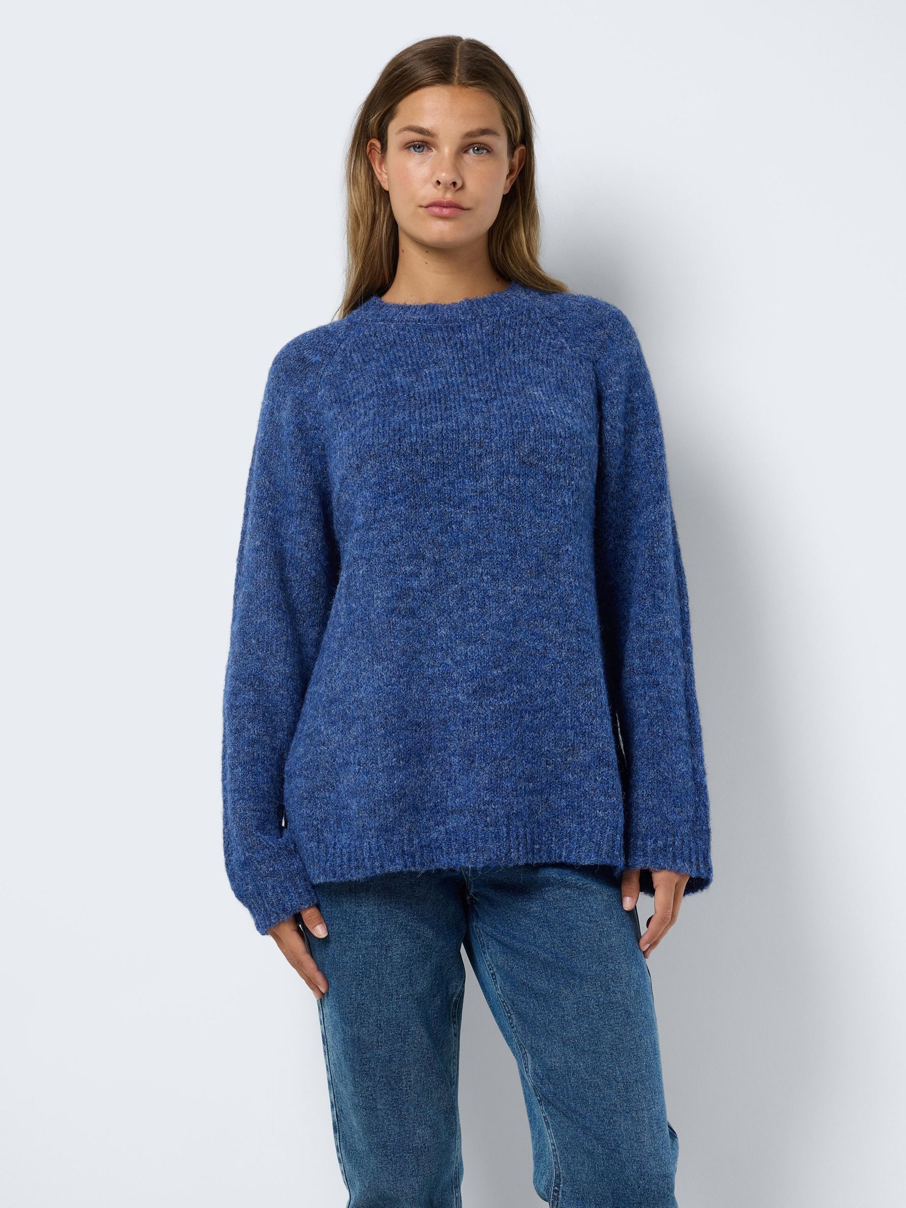 LONG KNITTED PULLOVER
