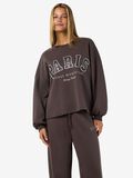 Product image thumbnail - IMPRIMÉ SWEAT-SHIRT, Chocolate Brown | 1