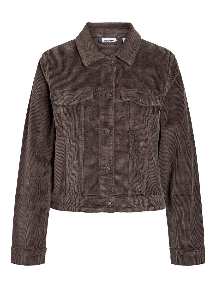 Carousel image 2 NMCORD - CORDUROY VESTE COURTE, Chocolate Brown