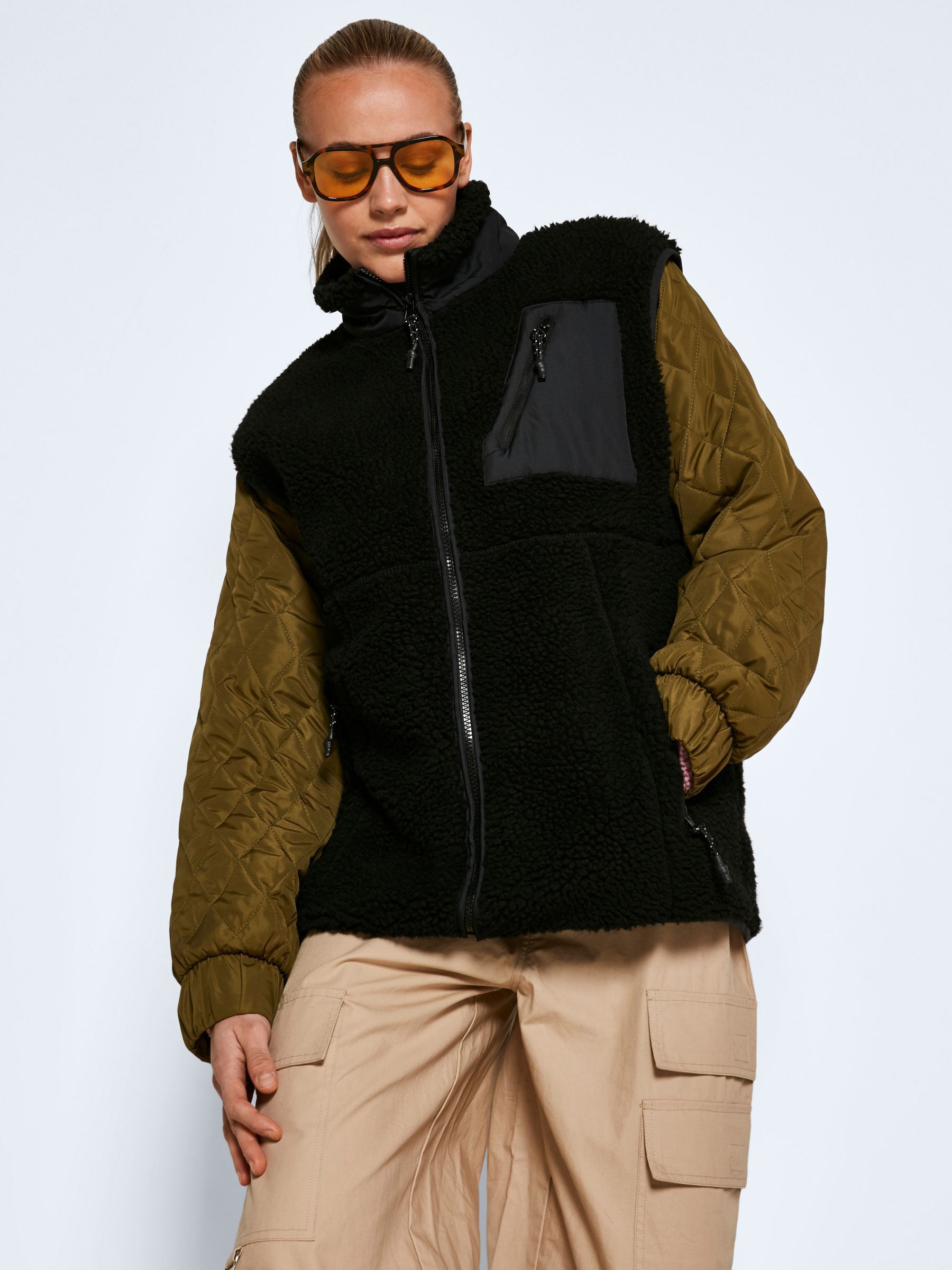 Noisy may teddy jacke on sale