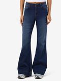 Product image thumbnail - NMROOXY FLARED JEANS, Medium Blue Denim | 1