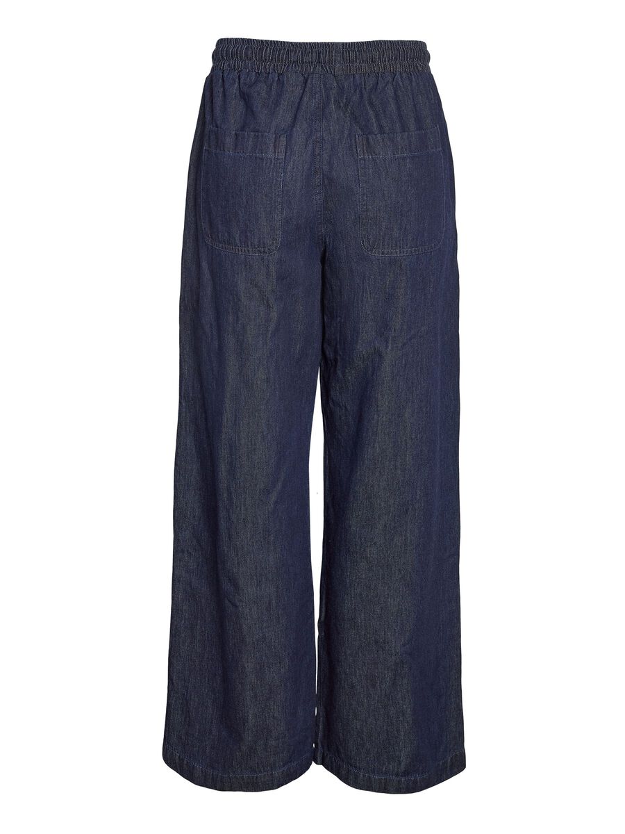 Carousel image - NMENZA WIDE TRACK PANTS, Dark Blue Denim | 7