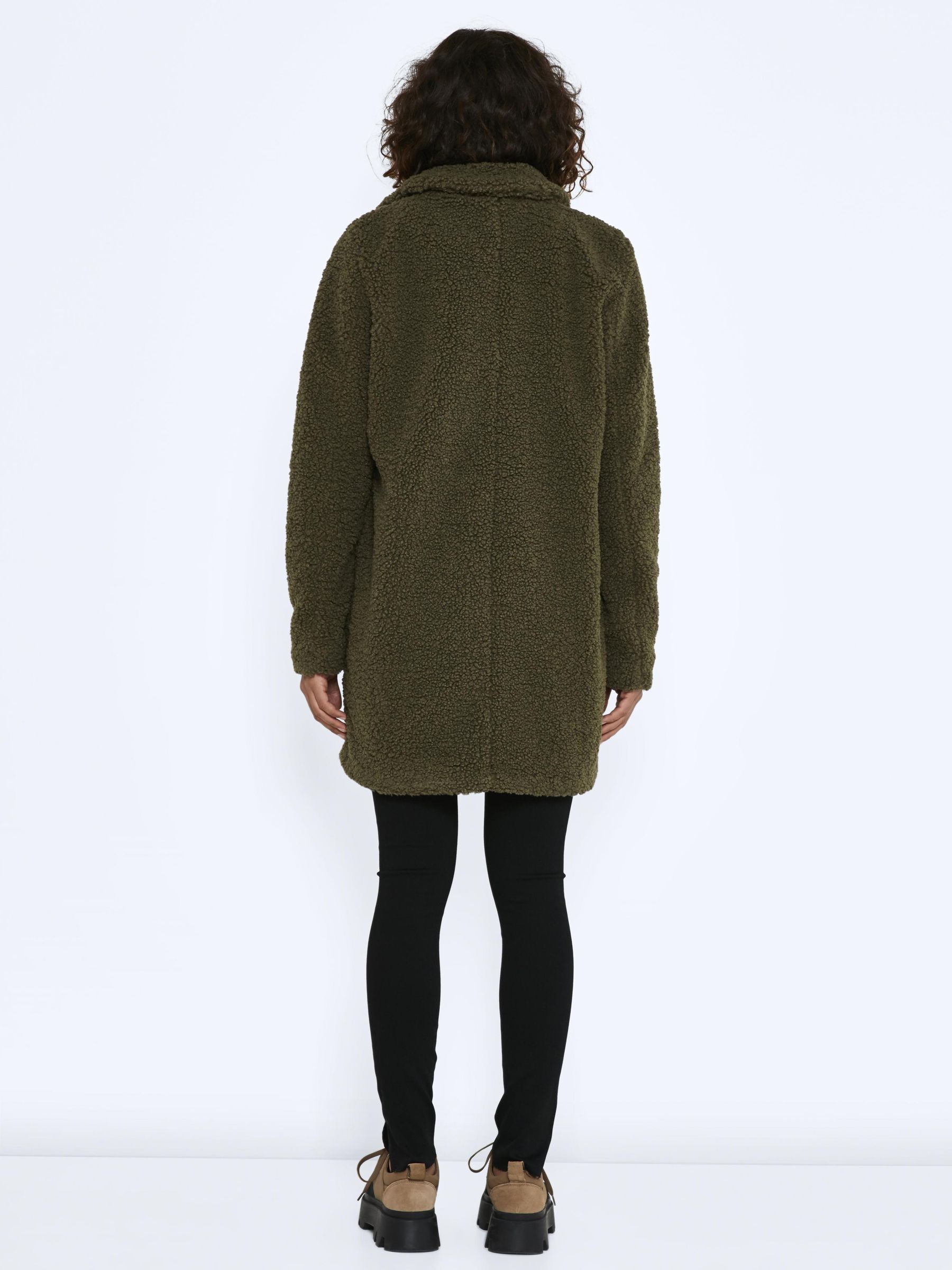 TEDDY JACKET Green NOISY MAY