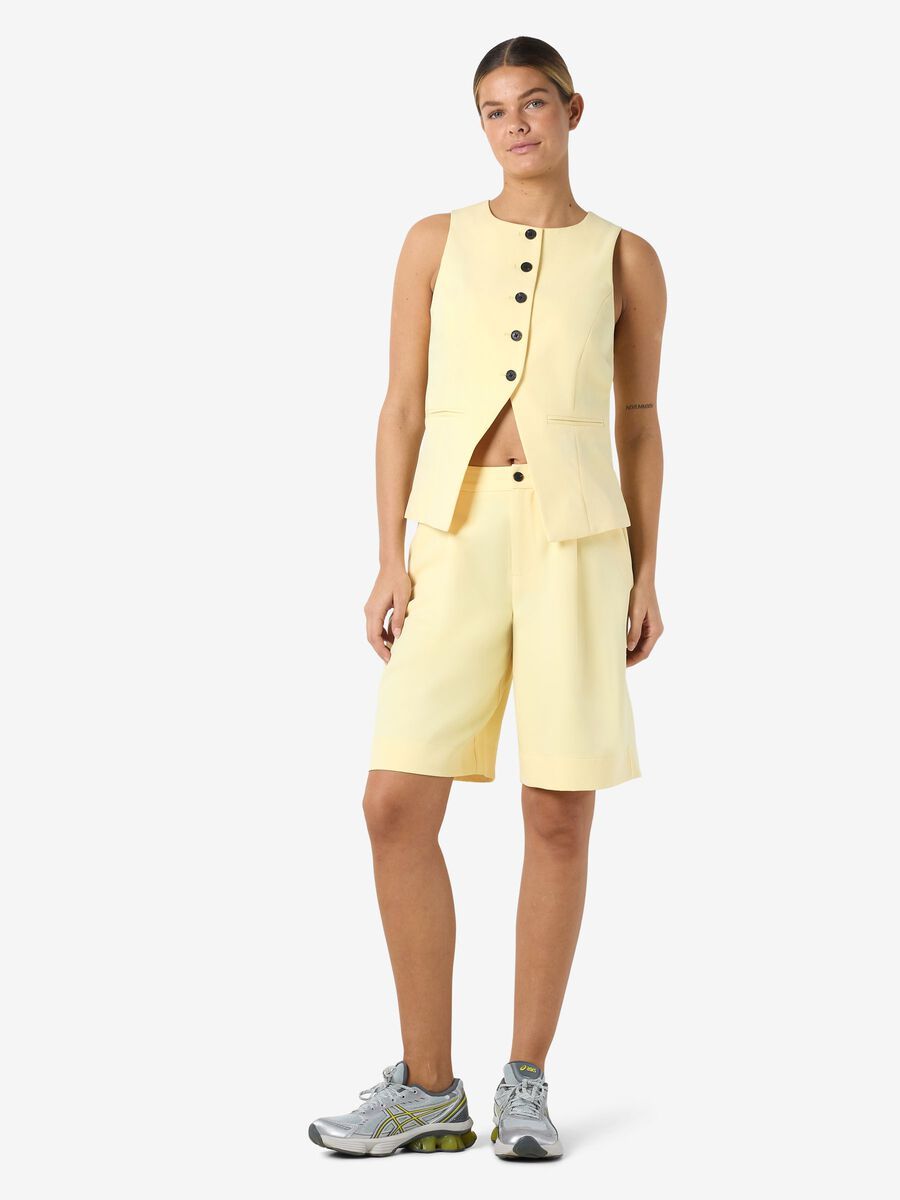 Carousel image - NMMAILE SLEEVELESS WAISTCOAT, French Vanilla | 4