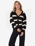 Product image thumbnail - STRIPED CARDIGAN, Black | 6