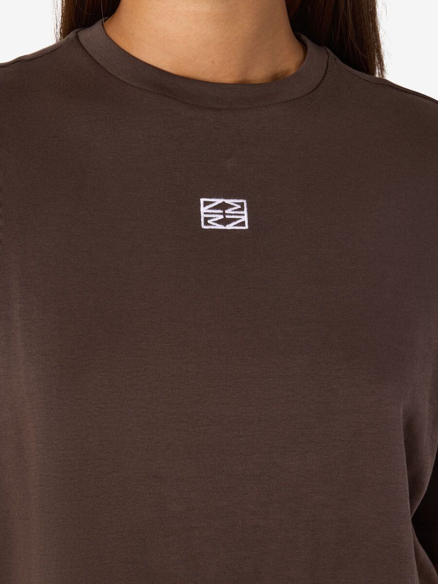 Carousel image - RELAXED T-SHIRT, Chocolate Brown | 5
