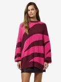 Product image thumbnail - ANIMAL PRINT JUMPER, Windsor Wine | 2