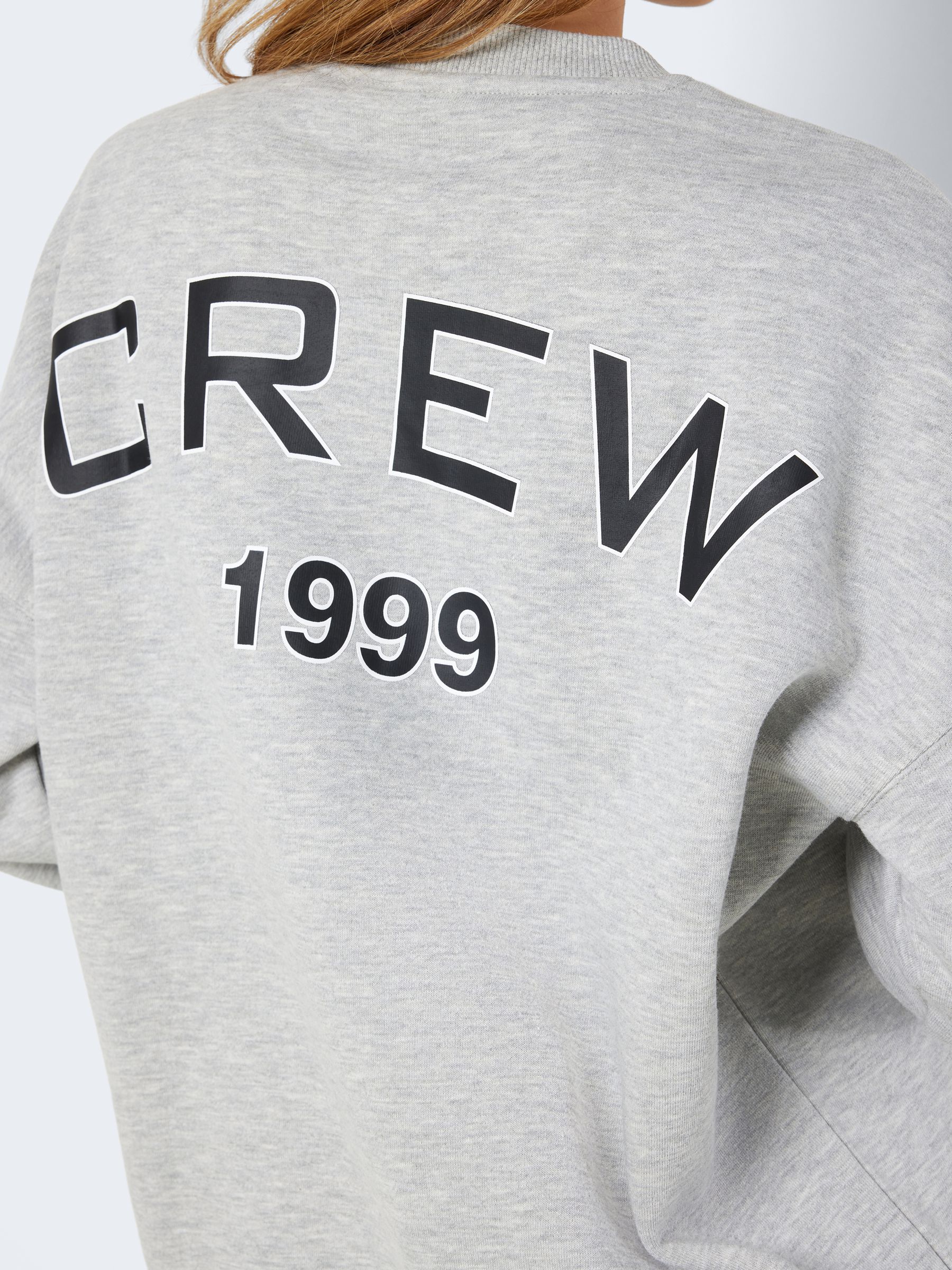 Crew est 1790 cropped on sale sweatshirt